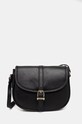 Barbour poseta de piele uni negru LBA0388