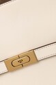 Doplnky Kožená kabelka Tory Burch CN Lee Radziwill Small Double 158641.122 béžová