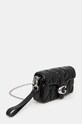 Кожаная сумочка Coach Tabby CP018 чёрный AA00