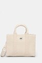 Kabelka Karl Lagerfeld jednofarebný béžová 246W3880