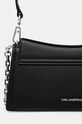Аксесуари Шкіряна сумочка Karl Lagerfeld 246W3029 чорний