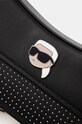 Шкіряна сумочка Karl Lagerfeld чорний 246W3029