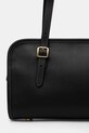 Accesorii Coach poseta de piele Glovetanned leather swing CM565 negru