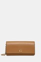 Сумочка Coach лицьова шкіра коричневий CW586