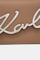 Kabelka Karl Lagerfeld K/SIGNATURE hnědá A1W30038