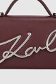 Αξεσουάρ Τσάντα Karl Lagerfeld K/SIGNATURE A1W30038 μπορντό
