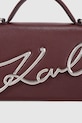 Αξεσουάρ Τσάντα Karl Lagerfeld K/SIGNATURE A1W30038 μπορντό