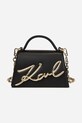 Сумочка Karl Lagerfeld аппликация чёрный A1W30038