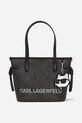 Kabelka Karl Lagerfeld vzorovaný černá A1W30134