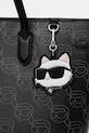 Torba Karl Lagerfeld IKON crna A1W30389