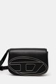 Кожаная сумочка Diesel 1DR 1DR M shoulder bag аппликация чёрный X09568.PR818
