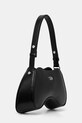 Kožená kabelka Diesel PLAY PLAY SHOULDER cross bodyb X10201.PR227 čierna AA00