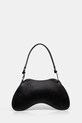 Doplnky Kožená kabelka Diesel PLAY PLAY SHOULDER cross bodyb X10201.PR227 čierna
