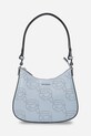 Karl Lagerfeld poseta de piele nu incape in A4 albastru A2W30107