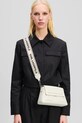 Karl Lagerfeld torebka skórzana A2W30198 biały