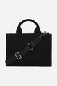 Karl Lagerfeld torebka bawełniana A2W50047 czarny AA00