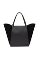 Tous borsa a mano in pelle TULIP pelle scamosciata nero 2002301451
