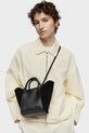 Tous poșetă de piele TULIP negru 2002301551