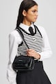 Karl Lagerfeld geantă IKON MONOGRAM A3W30109 negru