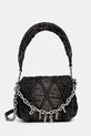 Diesel torebka jeansowa CHARM-D CHARM-D nie mieści A4 czarny X09597.P6330