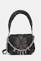 Diesel torebka jeansowa CHARM-D CHARM-D nie mieści A4 czarny X09597.P6330
