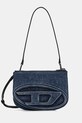 Diesel torebka jeansowa 1DR 2.0 1DR TWIN skóra licowa niebieski X10330.P6717