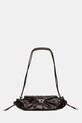 Кожаная сумочка Diesel SCRUNCH-D кожа коричневый X10331.P1003