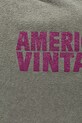 Памучна чанта American Vintage зелен BOBY27A
