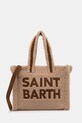 MC2 Saint Barth torebka tekstylny brązowy COL0032