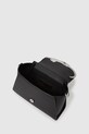 Δερμάτινη τσάντα Karl Lagerfeld IKON μαύρο A4W30025