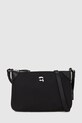 Τσάντα Karl Lagerfeld απλικέ μαύρο A4W32009