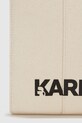 Аксессуары Хлопковая сумка Karl Lagerfeld A4W50053 бежевый