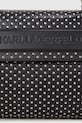 Accesorii Karl Lagerfeld poșetă de piele A4W30086 negru