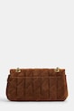 Coach torebka zamszowa Tabby 26 CCK49 brązowy AA00