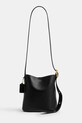 Coach torebka skórzana Bleecker Bucket Bag 21 skóra licowa szary CCX07