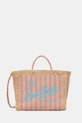 MC2 Saint Barth torba plażowa damska beżowy COL0017