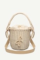 Kabelka Ruslan Baginskiy Basket Bag nášivka béžová KOR035.WI.47R.105SU.BHR