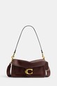 Coach torebka crossbody damska skórzana Tabby 26 in Soft Grain Leather brązowy CCX04