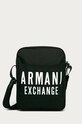 Armani Exchange - Saszetka 952337.9A124 nie mieści A4 czarny 952337.9A124