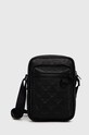 Emporio Armani bőr oldaltáska nappa bőr fekete Y4M365.Y142V.NOS