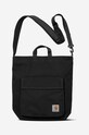 Torba Carhartt WIP Dawn Tote Bag bez uzorka crna I031589