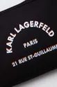 Torbica za okoli pasu Karl Lagerfeld Glavni material: 99 % Recikliran poliamid, 1 % Poliuretan Podloga: 100 % Recikliran poliester