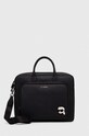 Karl Lagerfeld geanta incape in A4 negru 240M3121