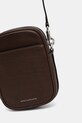Аксесуари Шкіряна сумка Coach CW461 коричневий