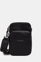 Valentino Bags saszetka męska z imitacji skóry HORIZON czarny VBS8UT07
