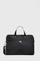 Guess torba na laptopa Torba na laptopa 16" mieści A4 czarny GUCB15PSATLK