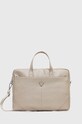 Guess torba na laptopa Torba na laptopa 16" mieści A4 beżowy GUCB15PSATLE