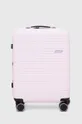 różowy American Tourister walizka Unisex