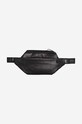 Cote&Ciel leather waist pack Isarau Alias grain leather black 28604.
