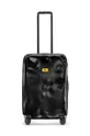 fekete Crash Baggage bőrönd ICON Medium Size Uniszex